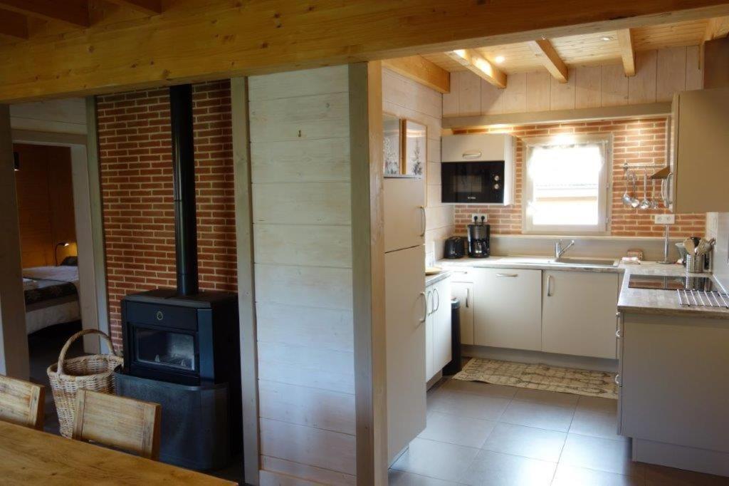 Le Chalet Du Pere Michel, Jacuzzi, Sauna, Jardin 拉布雷斯 外观 照片
