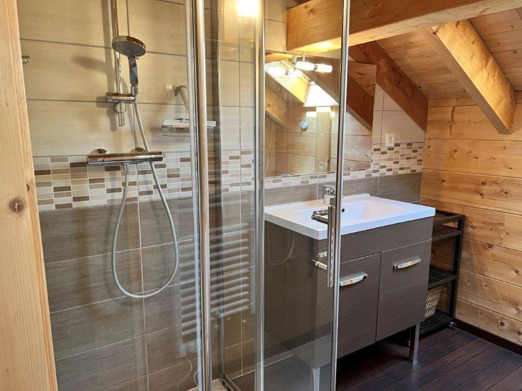 Le Chalet Du Pere Michel, Jacuzzi, Sauna, Jardin 拉布雷斯 外观 照片