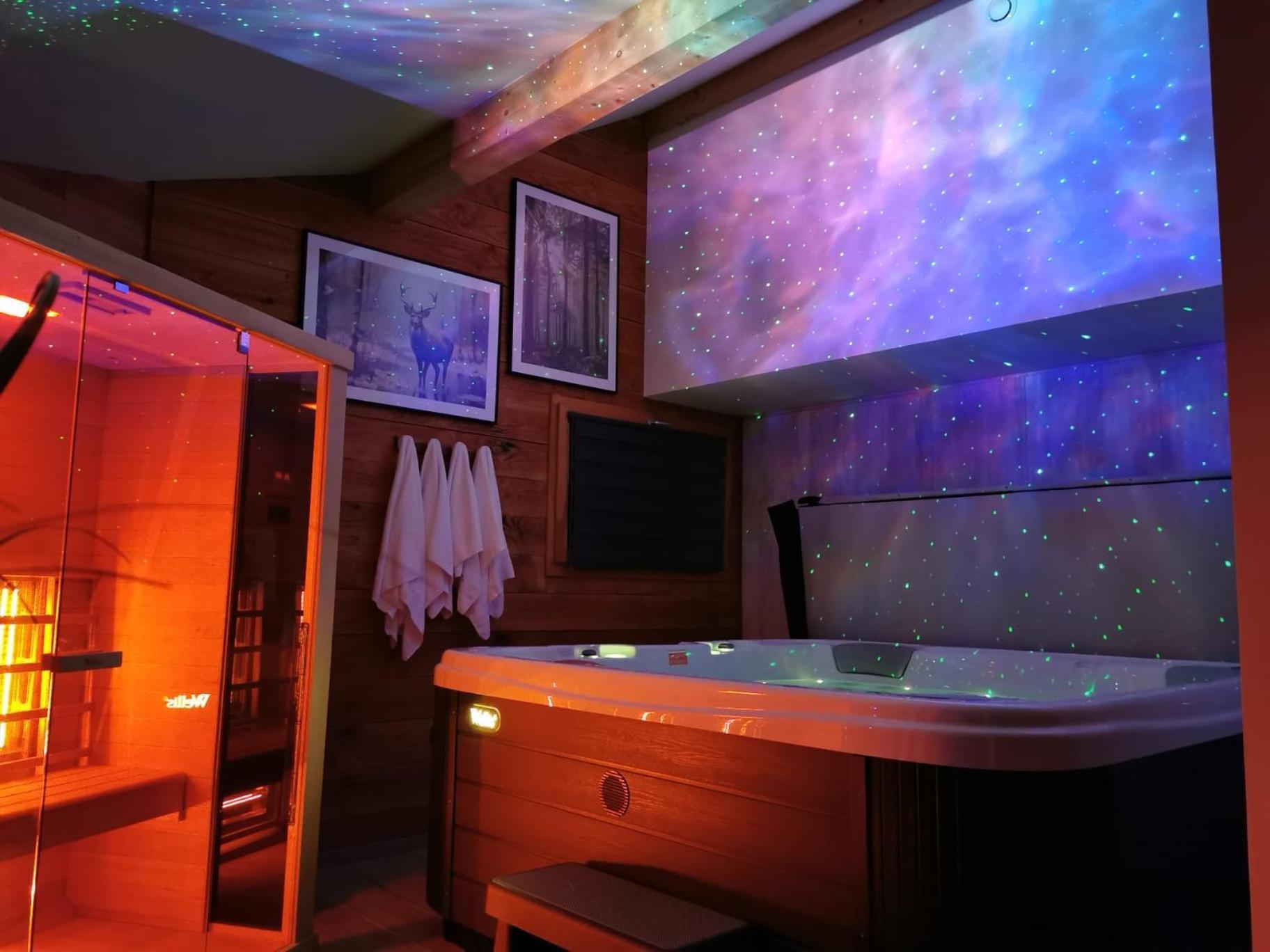 Le Chalet Du Pere Michel, Jacuzzi, Sauna, Jardin 拉布雷斯 外观 照片