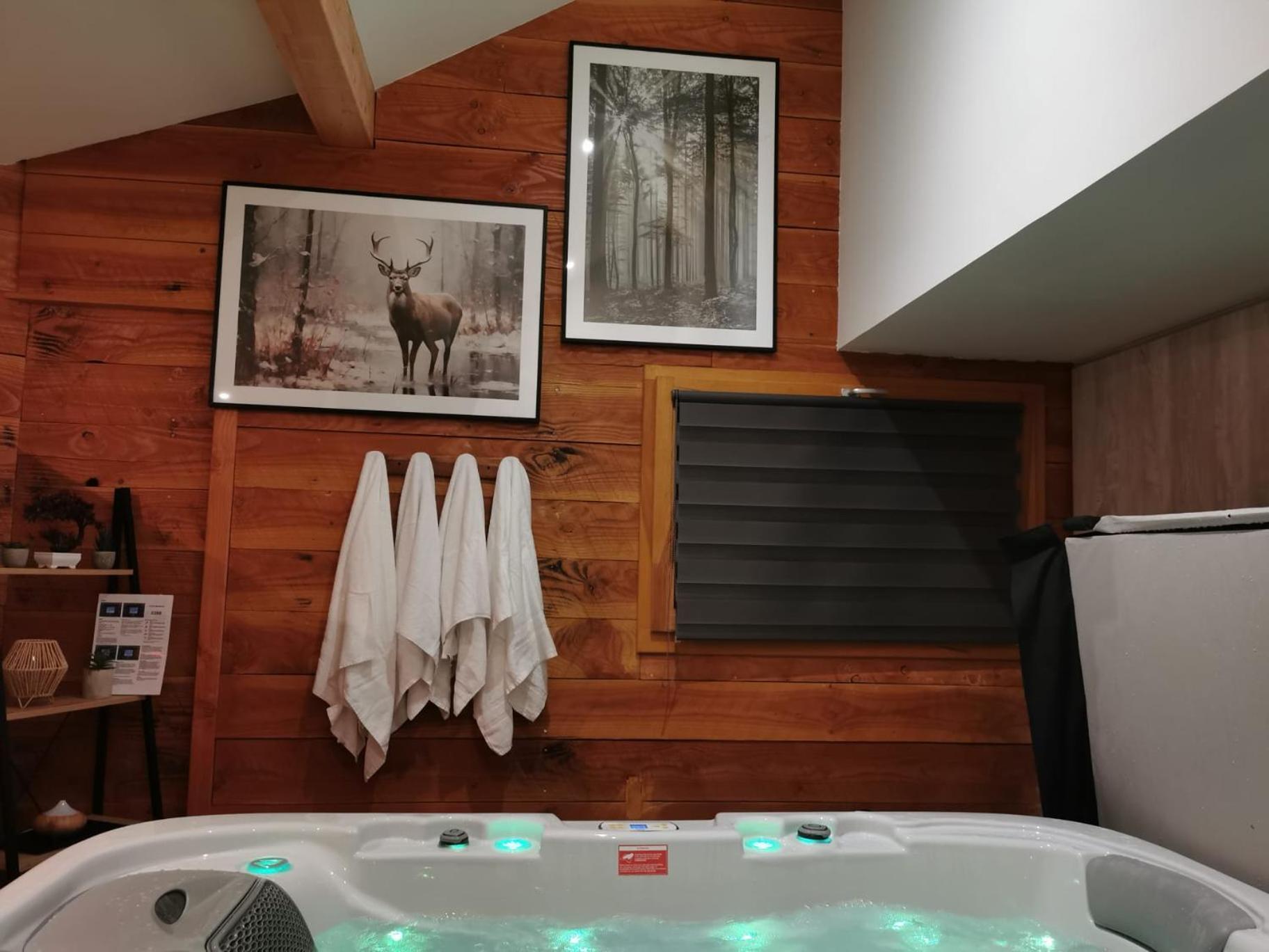 Le Chalet Du Pere Michel, Jacuzzi, Sauna, Jardin 拉布雷斯 外观 照片