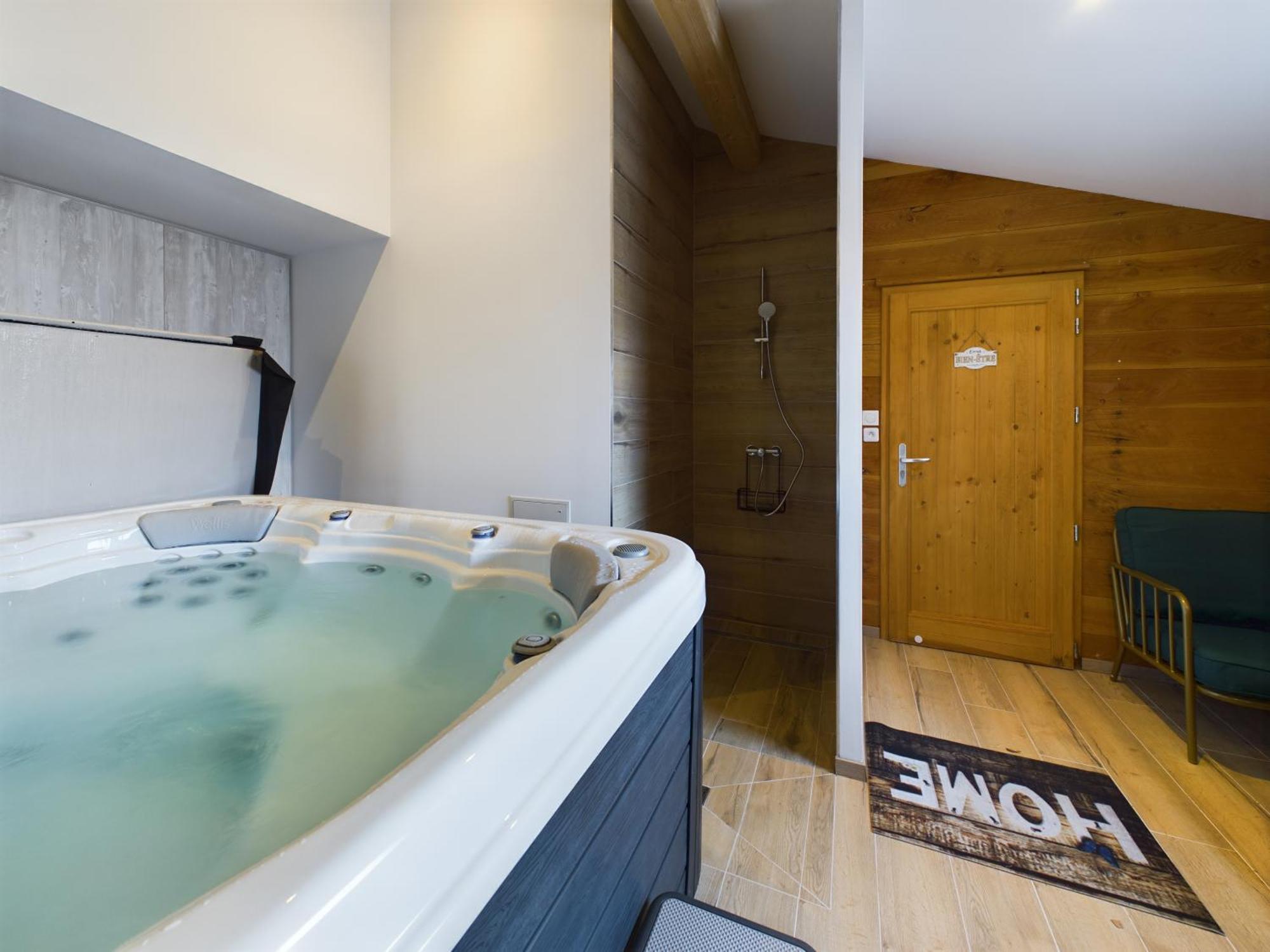 Le Chalet Du Pere Michel, Jacuzzi, Sauna, Jardin 拉布雷斯 外观 照片